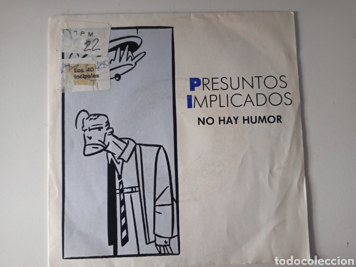 Discos de vinilo: Presuntos Implicados - No hay humor - Foto 1