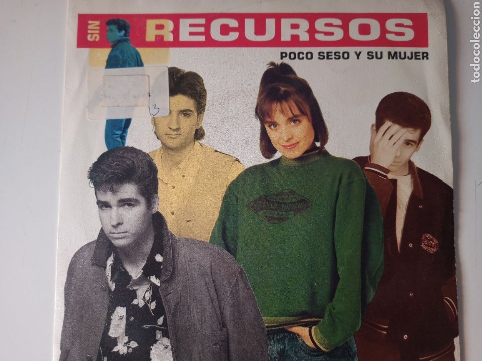 Discos de vinilo: Sin Recursos - Poco seso y su mujer - Foto 1