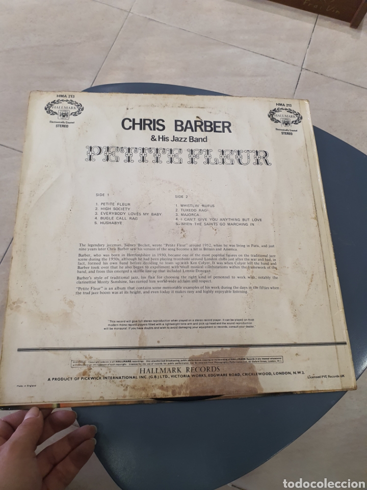 Discos de vinilo: Disco Chris Barber (jazz) - Foto 3