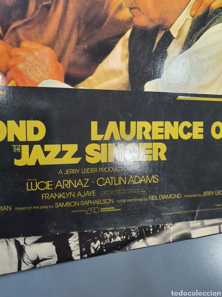 Discos de vinilo: Disco Neil Diamond The jazz singer - Foto 2