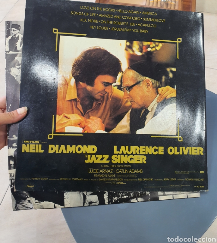 Discos de vinilo: Disco Neil Diamond The jazz singer - Foto 3