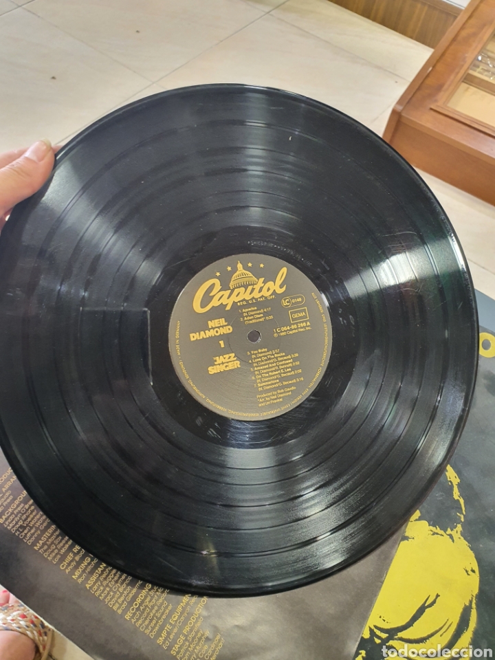 Discos de vinilo: Disco Neil Diamond The jazz singer - Foto 7