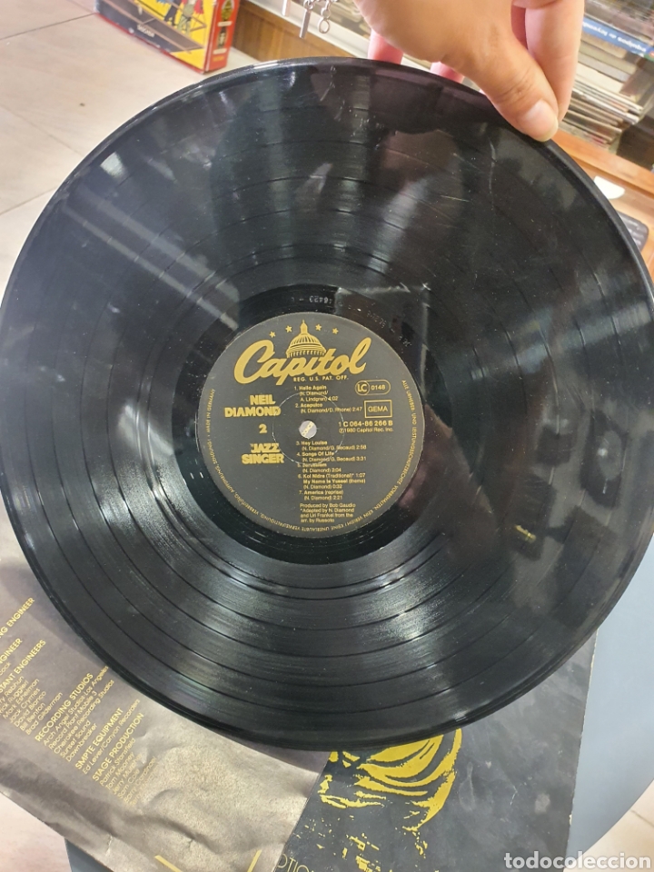 Discos de vinilo: Disco Neil Diamond The jazz singer - Foto 8