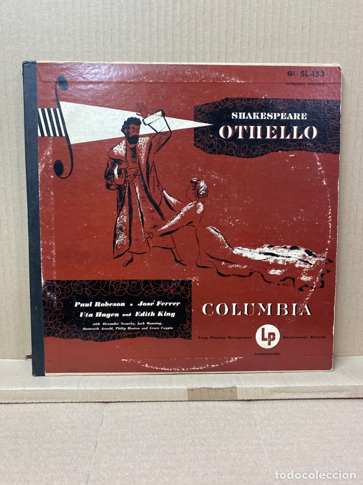 Discos de vinilo: 3xLP SHAKESPEARE, OTHELLO (USA). Discos en buen estado.