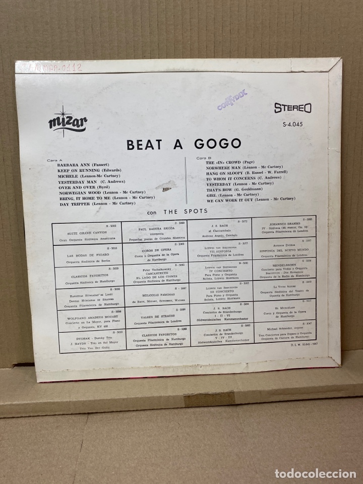 Discos de vinilo: LP BEAT &Agrave; GOGO. THE SPOTS - Foto 2