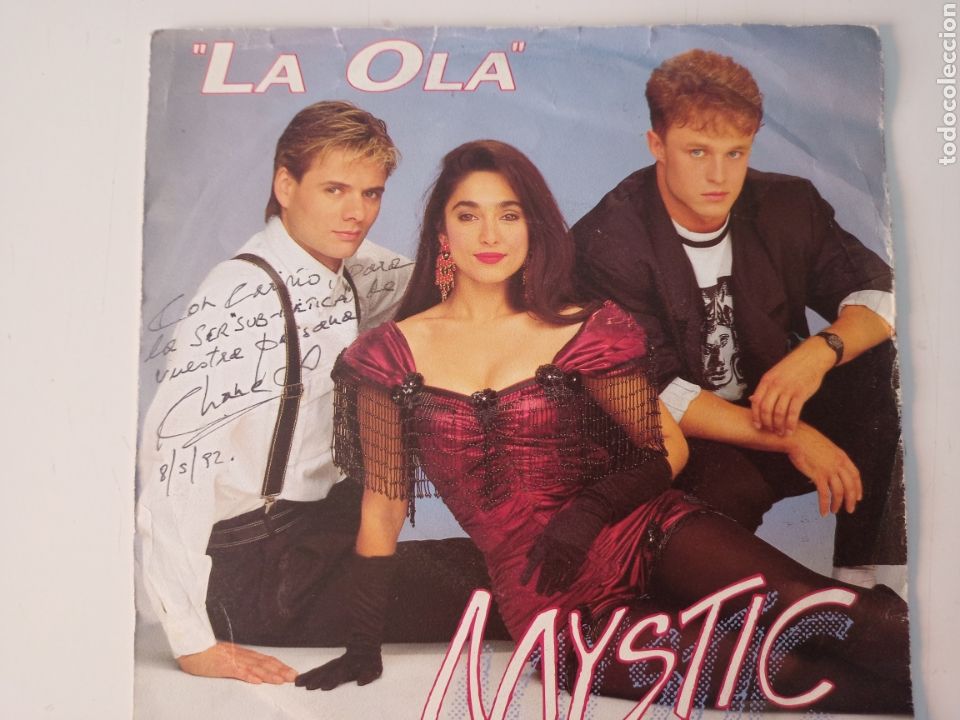 Discos de vinilo: Mystic - La Ola (firmado) - Foto 1