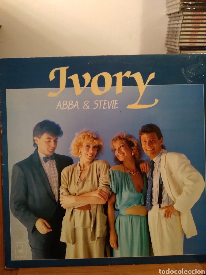 Discos de vinilo: LP - IVORY - ABBA & STEVIE - ES.87 - Foto 1