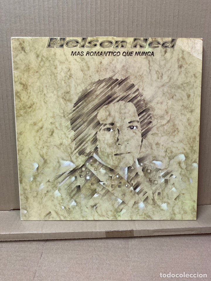 Disques de vinyle: LP NELSON NED, M&Aacute;S ROM&Aacute;NTICO QUE NUNCA.
