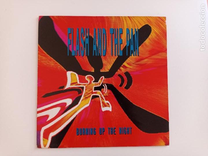 Discos de vinilo: Flash and The pan-burning up the night.maxi - Foto 1