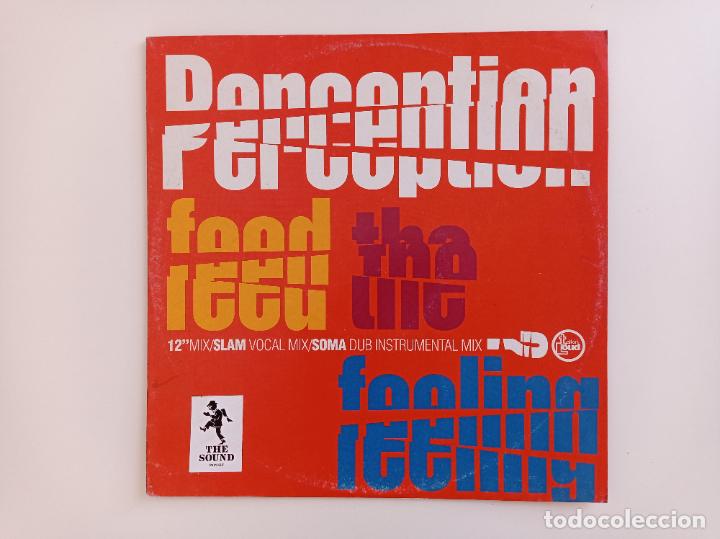 Discos de vinilo: Perception-feed The feeling.maxi - Foto 1