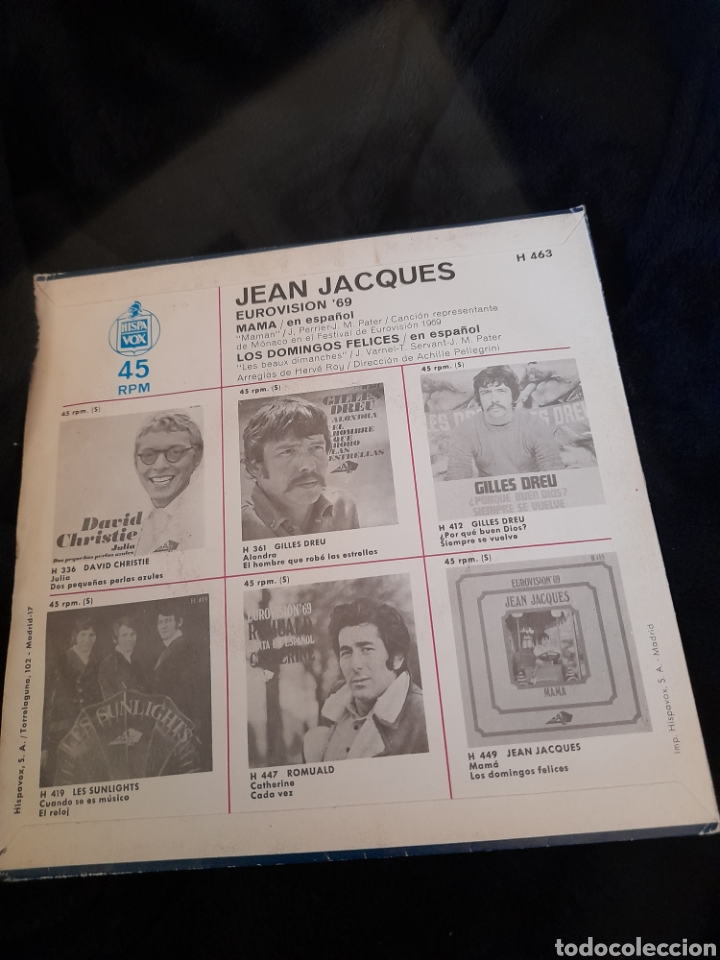 Discos de vinilo: Vinilo de Jean Jacques Mama en espa&ntilde;ol - Foto 2