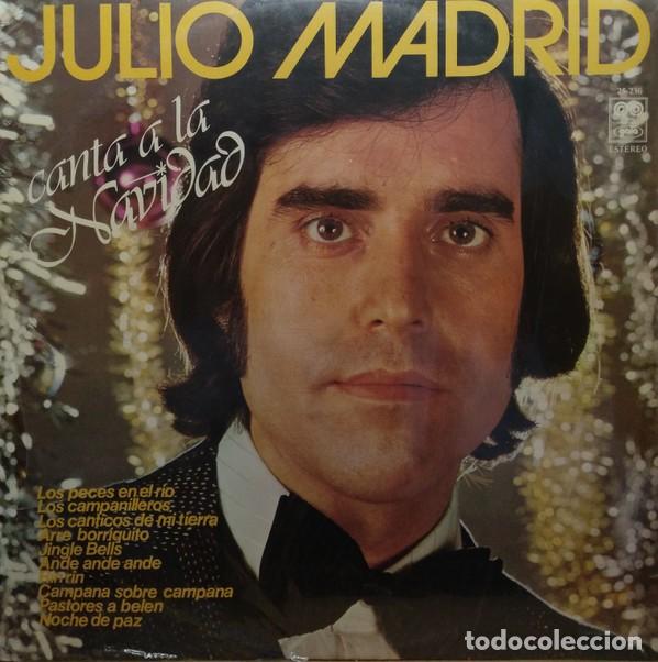 Discos de vinilo: Julio Madrid &lrm;&ndash; Canta A La Navidad - Foto 1
