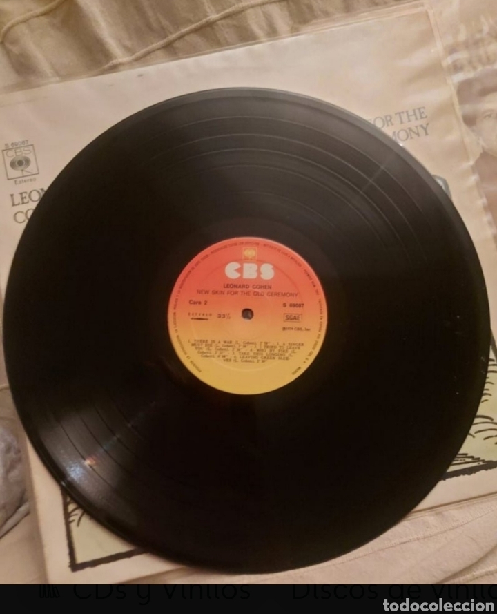 Discos de vinilo: Vinilos Leonard Cohen Impecables - Foto 4
