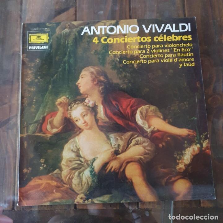 Discos de vinilo: Antonio Vivaldi - 4 conciertos c&eacute;lebres