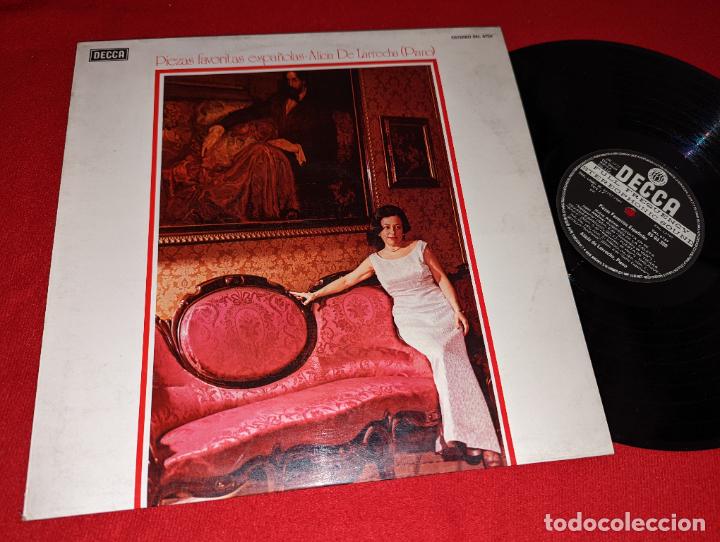 Discos de vinilo: ALICIA DE LARROCHA piano Piezas favoritas espa&ntilde;olas LP 1981 SPAIN ESPA&Ntilde;A SOLER+GRANADOS+TURINA