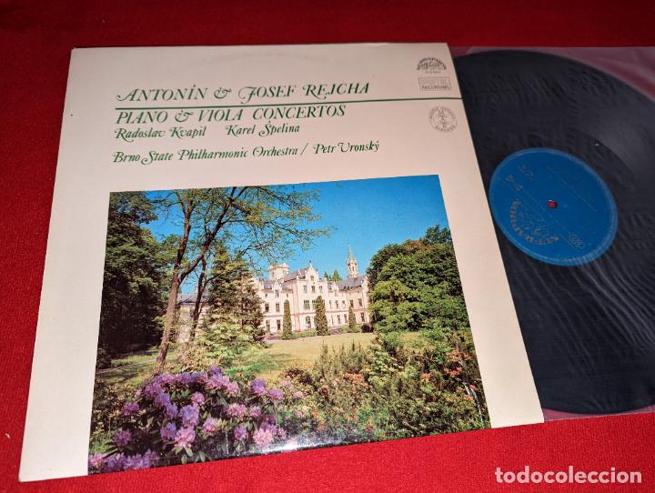 Vinyl-Schallplatten: BRNO Uronsky ANTONIN & JOSEF REJCHA Piano & viola concertos Kvapil+Spelina LP 1986 Supraphon REP.CHE