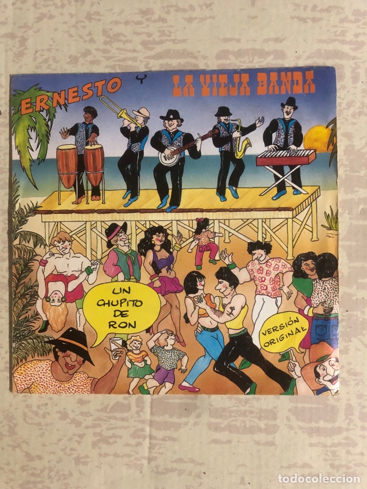 Discos de vinilo: SINGLE VINILO ERNESTO Y LA VIEJA BANDA - Foto 1