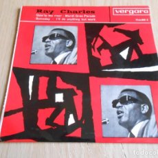 Discos de vinilo: RAY CHARLES, EP, GOIN´TO THE RIVER + 3, AÑO 1963