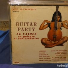 Discos de vinilo: BOXX169 LP FRANCIA 1960 MUY FRITO A TU RIESGO AL CAIOLA ET SES GUITARES. Lote 342845063