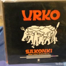 Discos de vinilo: BOXX169 LP FOLK VASCO NOVOLA EUSKADI URKO SAKONKI 1976 BUEN ESTADO. Lote 342846268