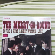 Discos de vinilo: LP THE MERRY GO ROUND ”YOU'RE A VERY LOVELY WOMAN LIVE” REEDIC. SUNDAZED 2010. Lote 342859208