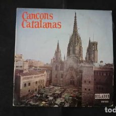 Discos de vinilo: EP SINGLE CANÇONS CATALANAS EMILI VENDRELL,L'EMIGRANT,ROMANÇ DE SANTA LLUCIA,ORLADOR,10185,AÑO 1970.. Lote 342880158