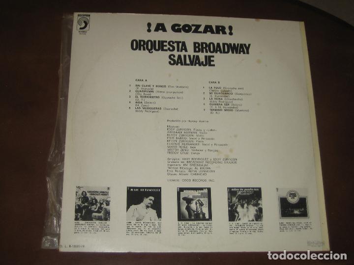 Discos de vinilo: ORQUESTA BROADWAY - ED. ESPA&Ntilde;OLA 1976 - Foto 2