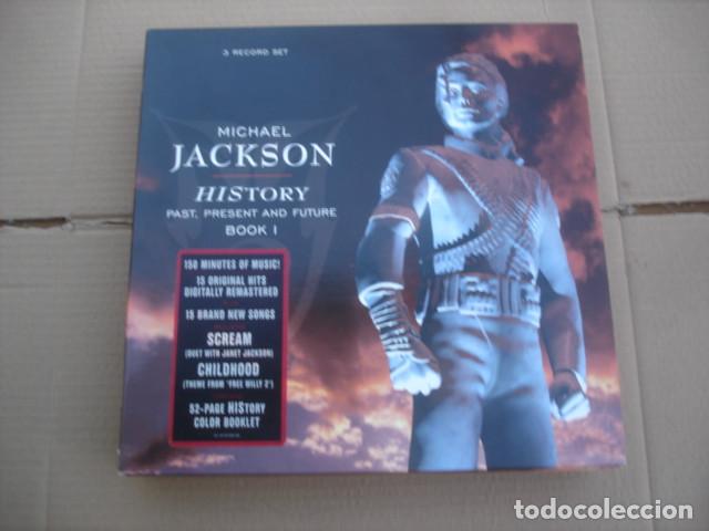 michael jackson history - past, present and fut - Comprar Discos Vinilos de Pop-Rock New Wave Internacional Años 80 en todocoleccion - 342992703