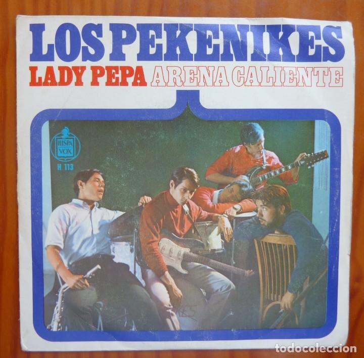 Discos de vinilo: LOS PEKENIKES / LADY PEPA / 1966 // SINGLE - Foto 1