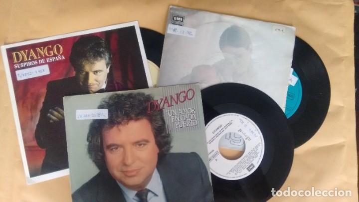 Discos de vinilo: LOTE DE 3 SINGLES ( VINILO) DE DYANGO - Foto 1