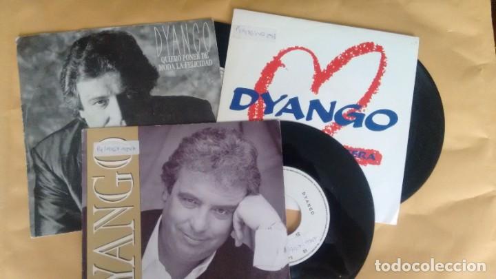 Discos de vinilo: LOTE DE 3 SINGLES ( VINILO) DE DYANGO - Foto 1