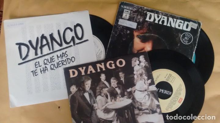 Discos de vinilo: LOTE DE 3 SINGLES ( VINILO) DE DYANGO - Foto 1