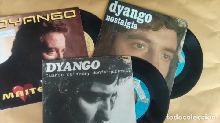 Discos de vinilo: LOTE DE 3 SINGLES ( VINILO) DE DYANGO - Foto 1