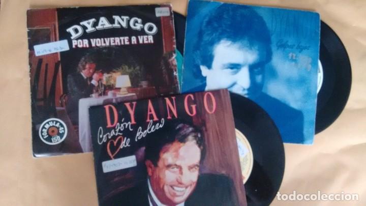 Discos de vinilo: LOTE DE 3 SINGLES ( VINILO) DE DYANGO - Foto 1