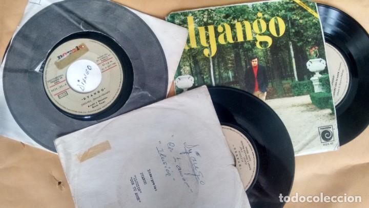 Discos de vinilo: LOTE DE 3 SINGLES ( VINILO) DE DYANGO - Foto 1
