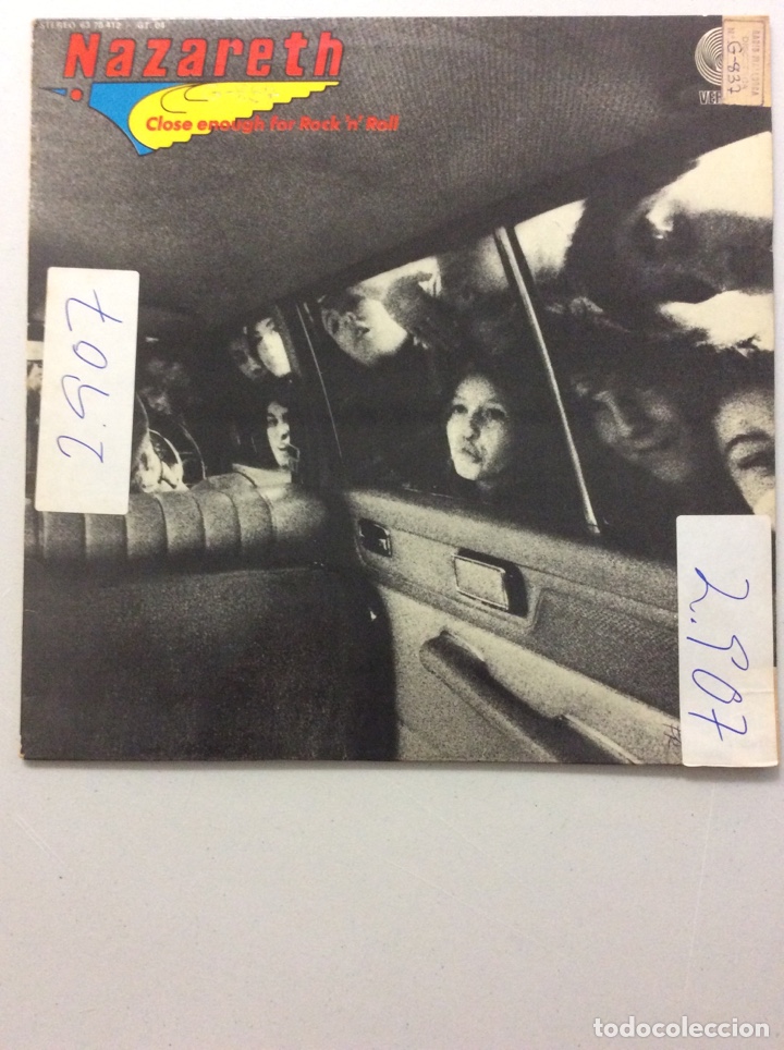 Disques de vinyle: Narareth. Close enough for rock &lsquo;n&rsquo; roll.