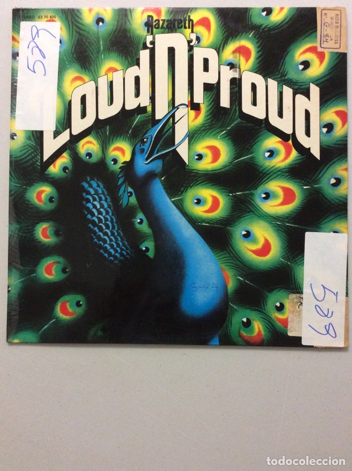 Discos de vinilo: Nazareth. Loud &lsquo;n&rsquo; proud. - Foto 1