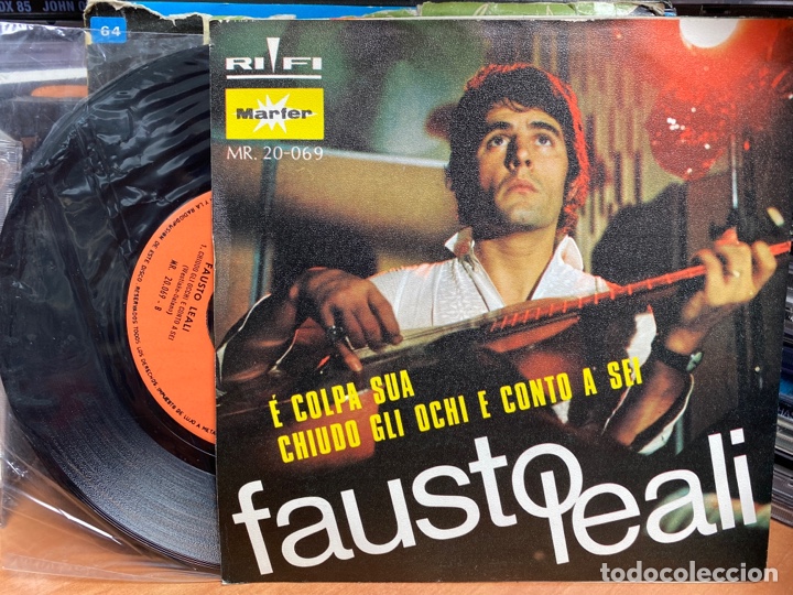 Discos de vinilo: Fausto Leali - &Egrave; Colpa Sua (7&rdquo;, Single) - Foto 2