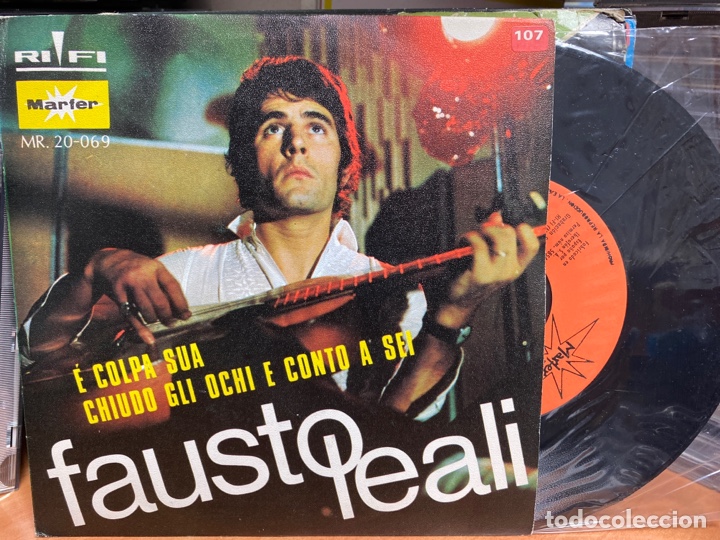 Discos de vinilo: Fausto Leali - &Egrave; Colpa Sua (7&rdquo;, Single) - Foto 1