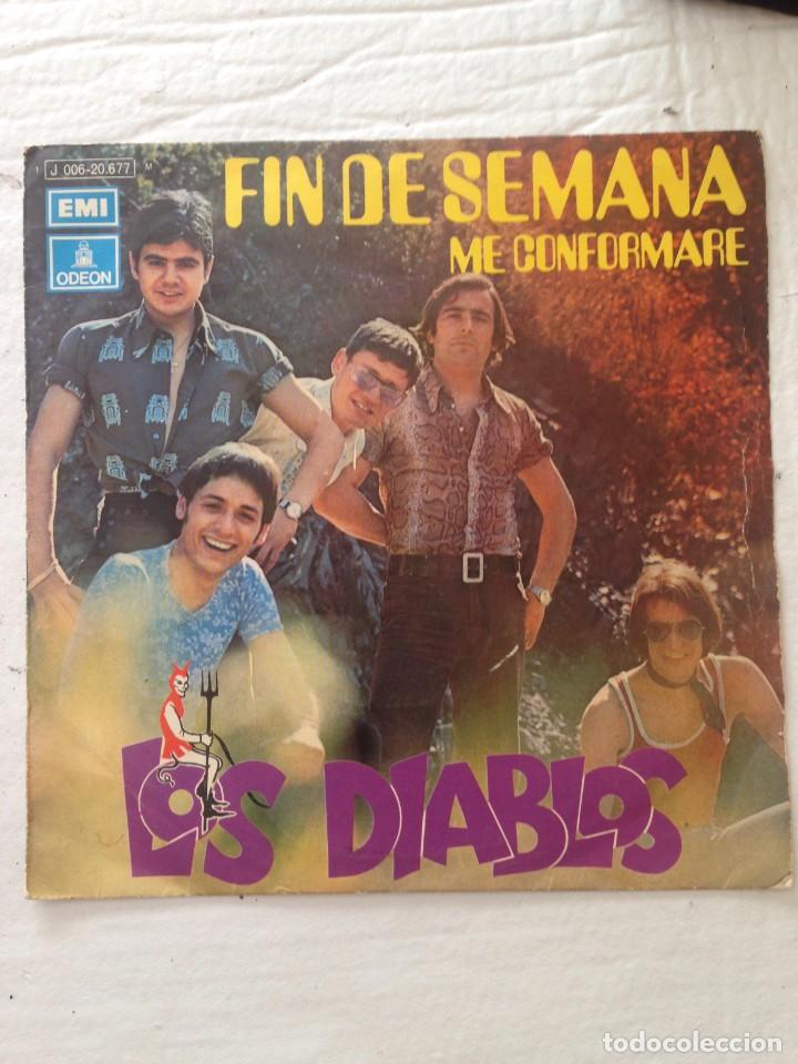 Discos de vinilo: Los Diablos, fin de semana - Foto 1