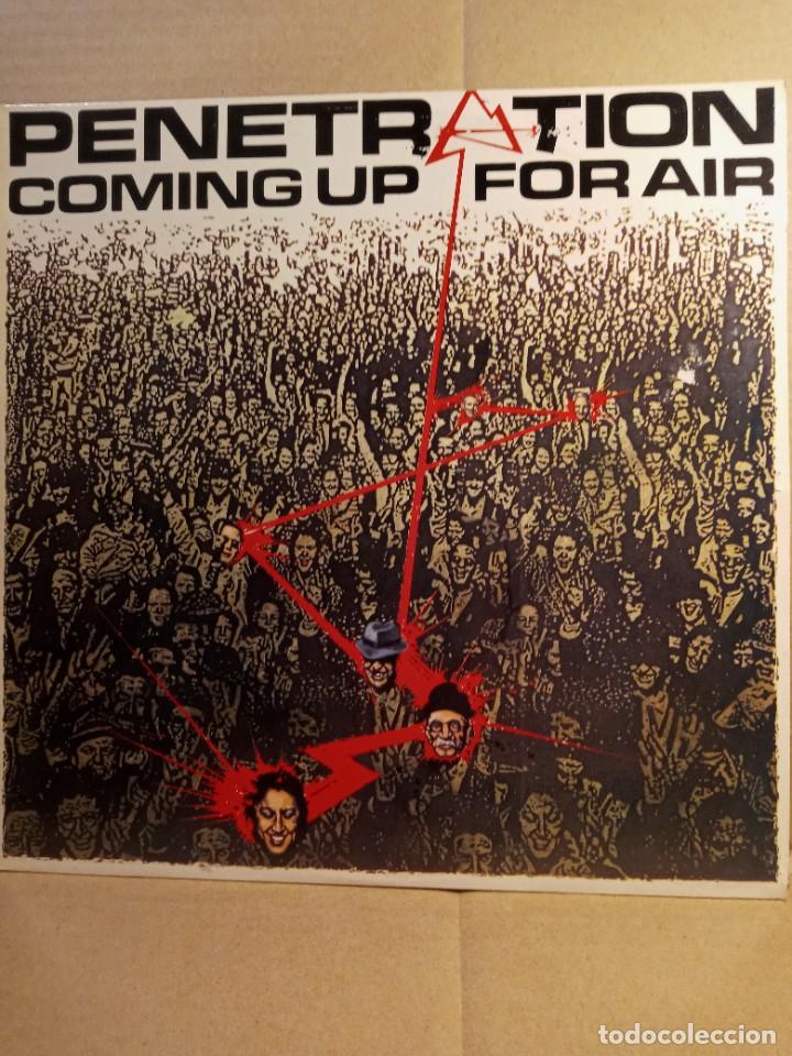 Discos de vinilo: PENETRATION - COMING UP FOR AIR. - Foto 1