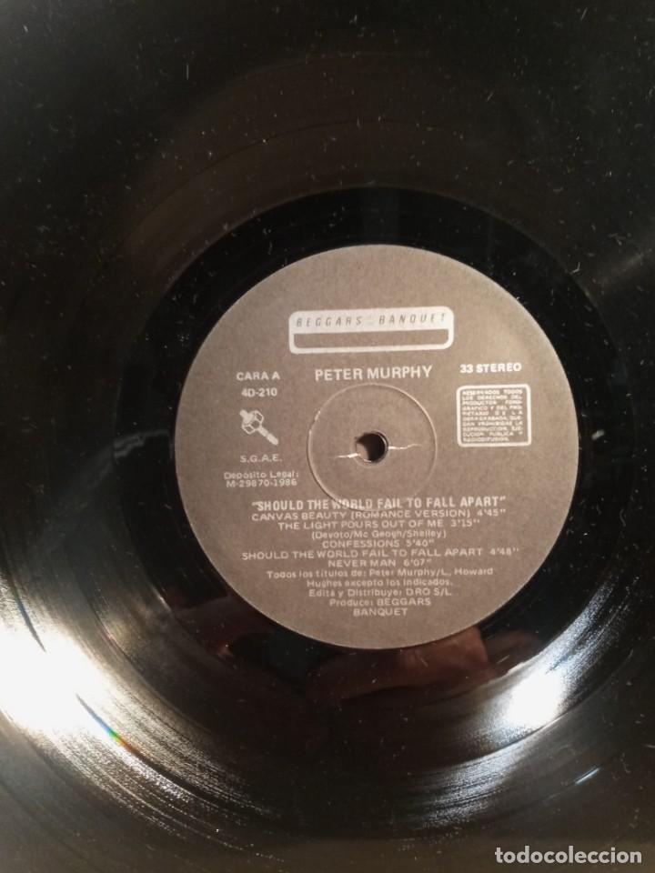 Discos de vinilo: PETER MURPHY - SHOULD THE WORLS... - Foto 4