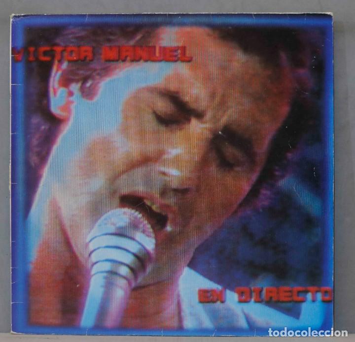 Discos de vinilo: LP. VICTOR MANUEL. EN DIRECTO - Foto 1