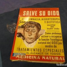 Discos de vinilo: ARKANSAS LIBRO OCULTISMO DOCTOR VL FERRANDIZ SALVE SU OIDO ENCICLPEDIA MEDICINA NATURAL
