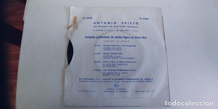 Discos de vinilo: ANTONIO PRIETO-SINGLE LA NOVIA - Foto 2