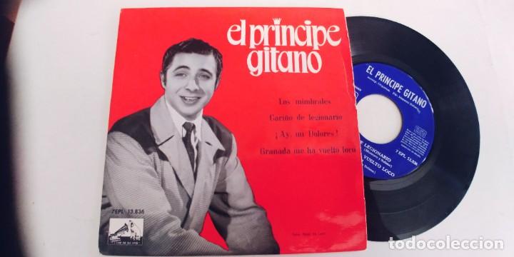 Discos de vinilo: EL PRINCIPE GITANO-EP LOS MIMBRALES +3 - Foto 1