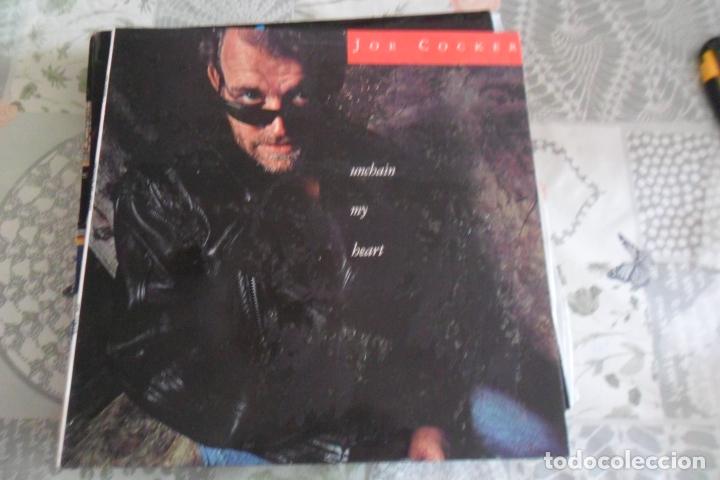 Discos de vinilo: JOE COCKER - UNCHAIN MY HEART 1987 - Foto 1
