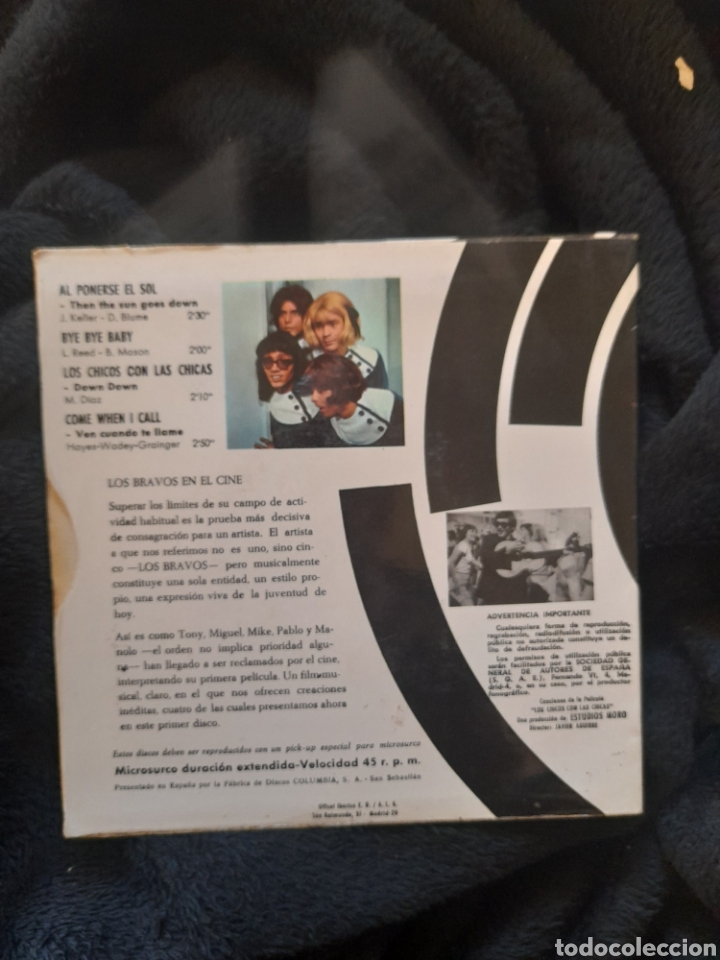 Discos de vinilo: Vinilo, Los Chicos con las Chicas, Los Bravos - Foto 2