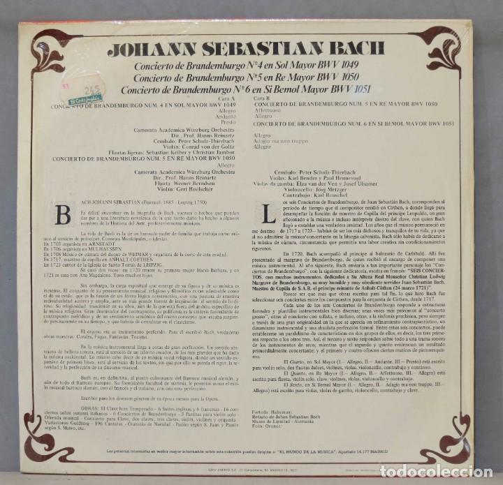 Discos de vinilo: LP. BACH. COLECCION RTVE. 71 - Foto 2