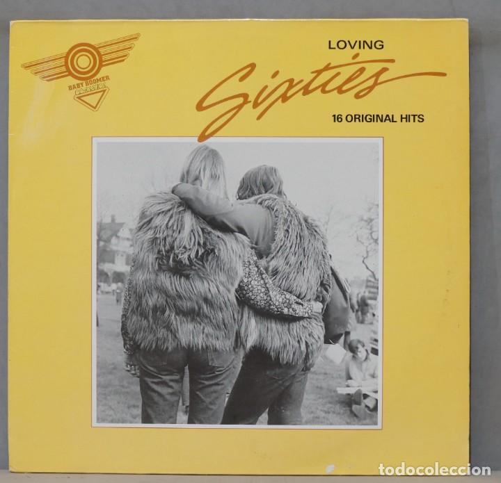 Discos de vinilo: LP. LOVING SIXTIES . 16 ORIGINAL HITS - Foto 1